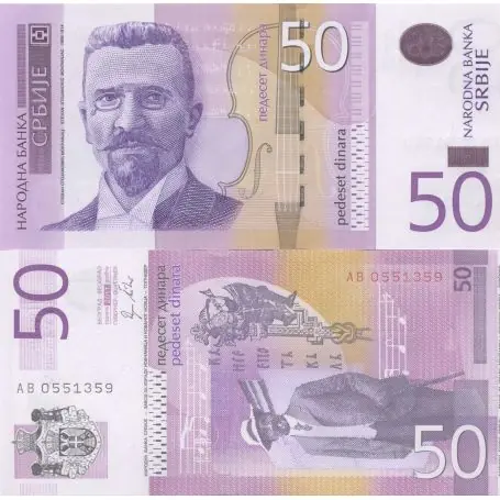 Satisfait Ou Remboursé Billets banque Serbie Pk N° 56 - 50 Dinara