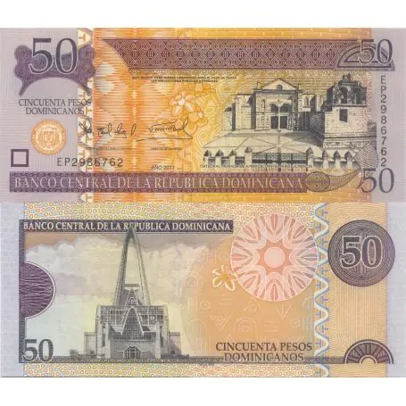 Affaire À Saisir Billets collection Dominicaine Repu. Pk N° 183 - 50 Pesos