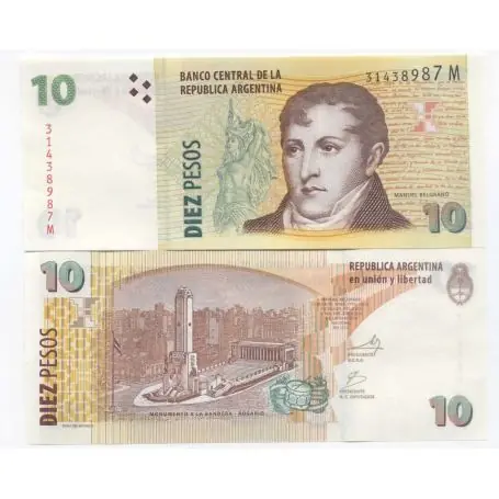Billet de collection Argentine Pk N° 354 - 10 Peso Acheter Direct