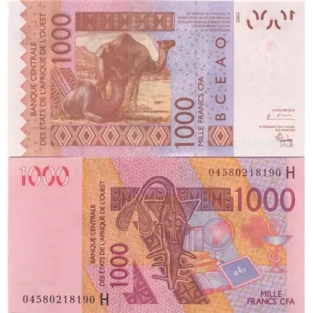 Offre Spéciale Billets de banque Afrique De L'ouest Niger Pk N° 615 - 1000 Francs