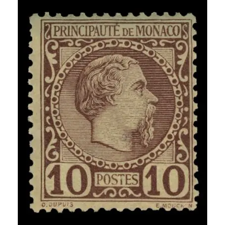 Timbre de collection de Monaco N° 4 neuf sans charnière Produit De Marque
