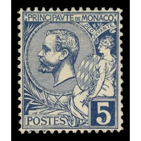 Timbre de collection de Monaco N° 13 neuf sans charnière En Vogue