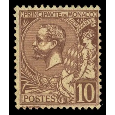 Timbre de collection de Monaco N° 14 neuf sans charnière Meilleure Vente