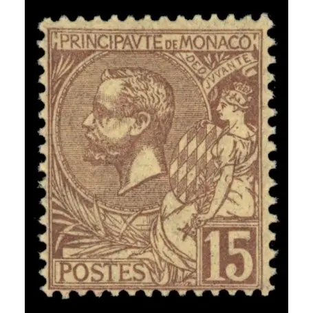 Timbre de collection de Monaco N° 24 neuf sans charnière Premium