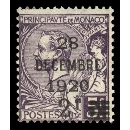 Meilleure Qualité Timbre de collection de Monaco N° 50 neuf sans charnière
