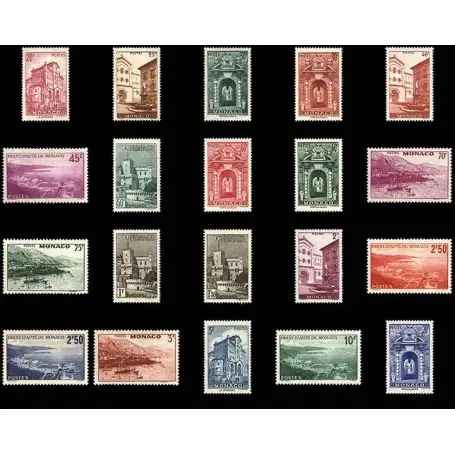 Timbre de collection de Monaco N° 169/83 neuf sans charnière Promotion Saisonnière