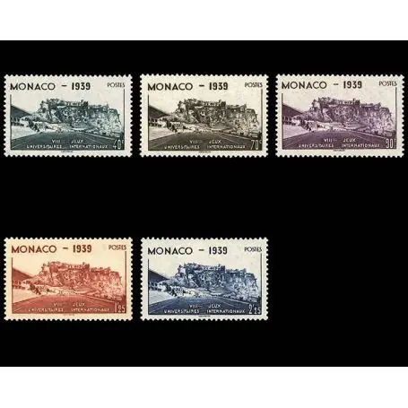 Fait Main Timbre de collection de Monaco N° 195/99 neuf sans charnière