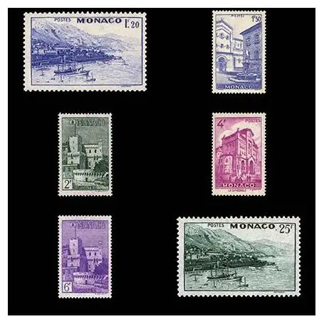 Bon Plan Timbre de collection de Monaco N° 274/80 neuf sans charnière