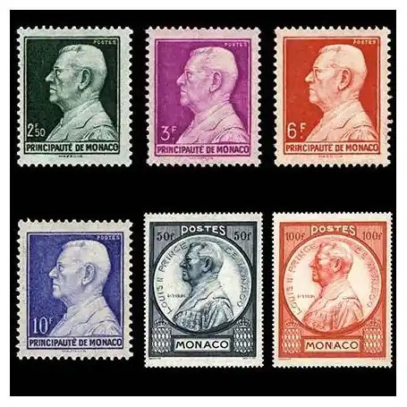 Offre Du Jour Timbre de collection de Monaco N° 281/86 neuf sans charnière