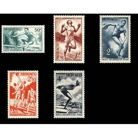 Commander Vite Timbre de collection de Monaco N° 319/23 neuf sans charnière