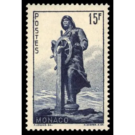 Marque Timbre de collection de Monaco N° 351 neuf sans charnière