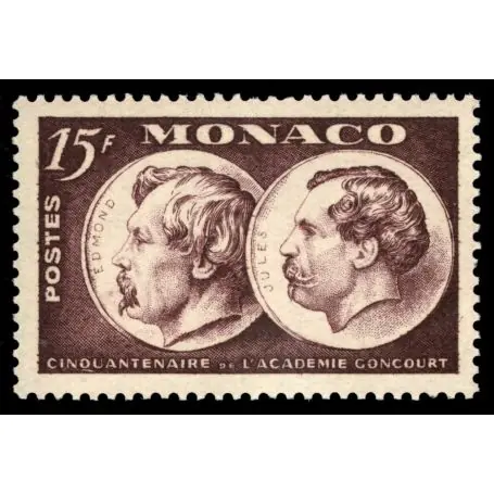 Timbre de collection de Monaco N° 352 neuf sans charnière Expédié Aujourd’hui