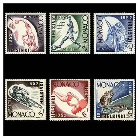 Meilleur Choix Timbre de collection de Monaco N° 386/91 neuf sans charnière
