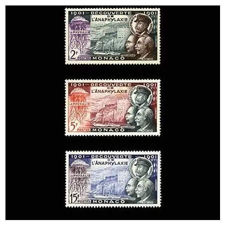 Gros Lot Timbre de collection de Monaco N° 394/96 neuf sans charnière