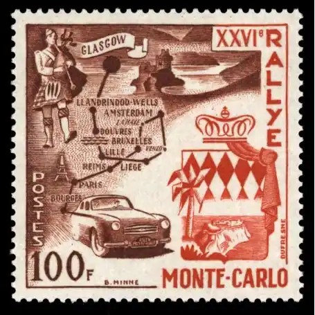 Must-Have Timbre de collection de Monaco N° 441 neuf sans charnière