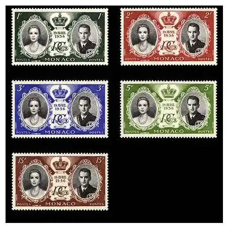 Bon Plan Timbre de collection de Monaco N° 473/77 neuf sans charnière