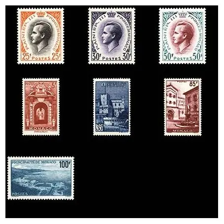 Timbre de collection de Monaco N° 503/09 neuf sans charnière Nouveauté