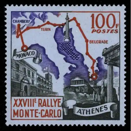 Timbre de collection de Monaco N° 510 neuf sans charnière Soldes