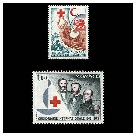 Timbre de collection de Monaco N° 607/08 neuf sans charnière Solde