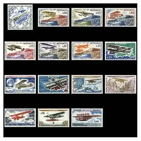 Timbre de collection de Monaco N° 637/51 neuf sans charnière Prix Bas