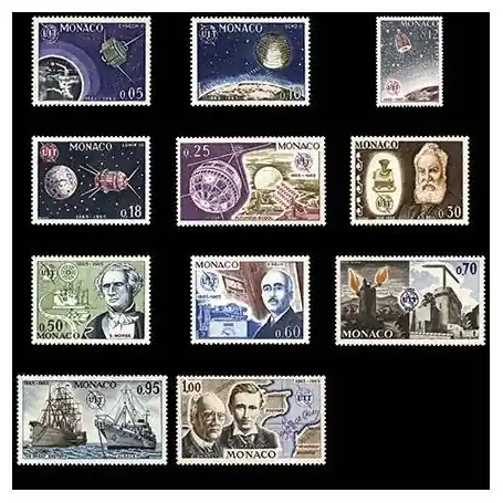 Retour Gratuit Timbre de collection de Monaco N° 664/74 neuf sans charnière