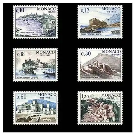 Nouveauté Timbre de collection de Monaco N° 677/82 neuf sans charnière