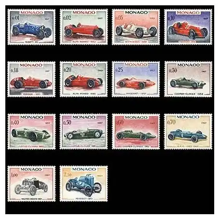 Promotion Saisonnière Timbre de collection de Monaco N° 708/21 neuf sans charnière