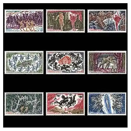 Timbre de collection de Monaco N° 779/87 neuf sans charnière Vente Directe