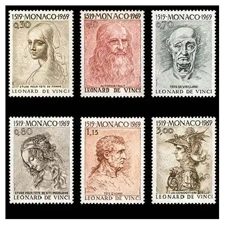 Meilleur Choix Timbre de collection de Monaco N° 799/804 neuf sans charnière