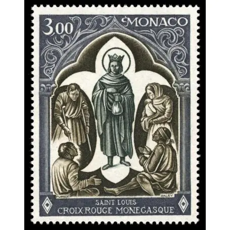 En Vogue Timbre de collection de Monaco N° 818 neuf sans charnière