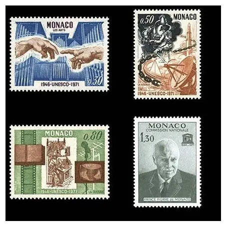 Achetez Aujourd’hui Timbre de collection de Monaco N° 855/58 neuf sans charnière