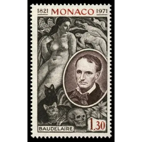 Timbre de collection de Monaco N° 867 neuf sans charnière Nouvel Arrivage