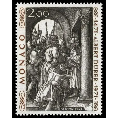Timbre de collection de Monaco N° 876 neuf sans charnière Gros Lot
