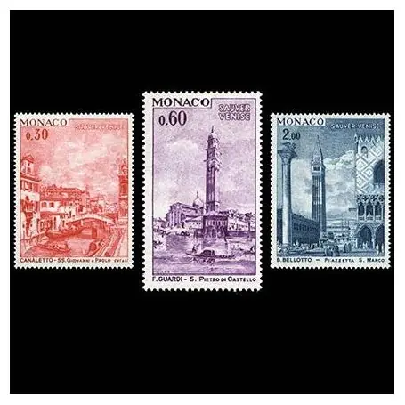 Offre Exclusive Timbre de collection de Monaco N° 887/89 neuf sans charnière