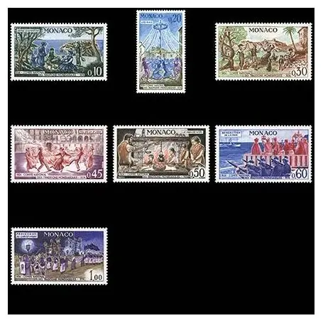 Meilleure Vente Timbre de collection de Monaco N° 939/45 neuf sans charnière