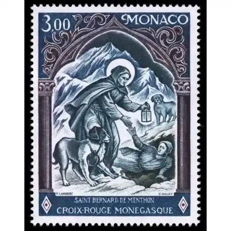 Timbre de collection de Monaco N° 956 neuf sans charnière Petit Prix