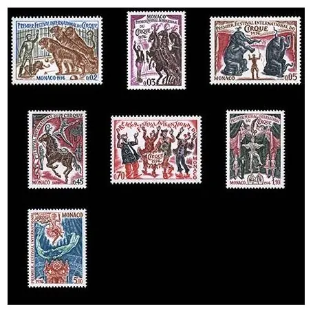 Offre Du Jour Timbre de collection de Monaco N° 973/79 neuf sans charnière
