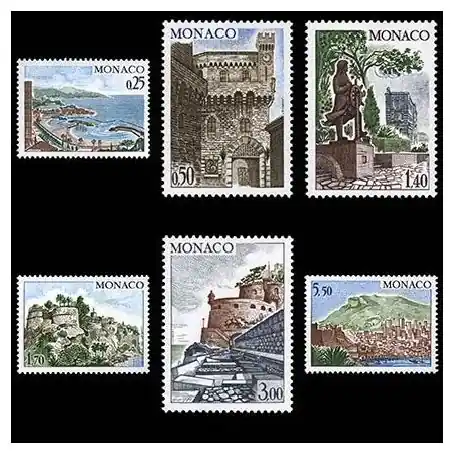Timbre de collection de Monaco N° 986/91 neuf sans charnière Offre Spéciale