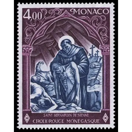 Timbre de collection de Monaco N° 1005 neuf sans charnière Édition Limitée