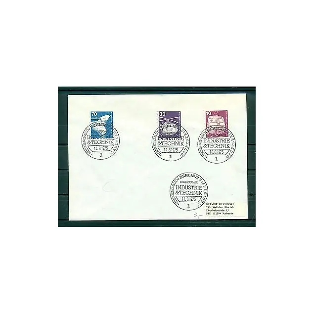 Affaire À Saisir Berlin Ouest 1975 - Y & T n.459-61-64 - Série courante