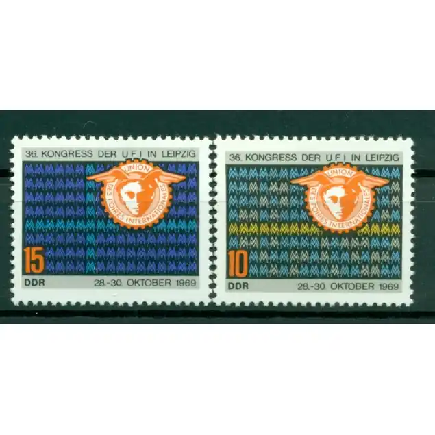 Allemagne - RDA 1969 - Y & T n. 1206/07 - UFI  (Michel n. 1515/16) Petit Prix