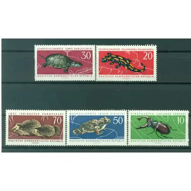 Offre Limitée Allemagne - RDA 1963 - Y & T n. 681/85 - Protection de la faune (Michel n. 978/82)