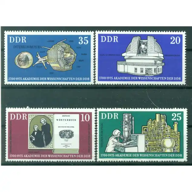 Offre Exclusive Allemagne - RDA 1975 - Y & T n. 1741/44 - Académie des Sciences (Michel n. 2061/64)