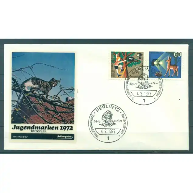 Nouvel Arrivage Berlin Ouest  1972 - Y & T n.383/86 - Pour la jeunesse