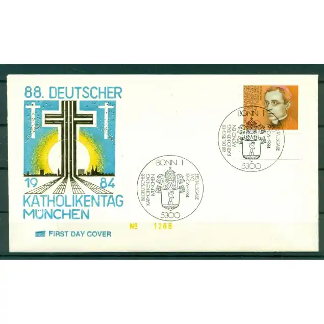 Allemagne 1984 - Y & T n. 1049 - Journée des catholiques allemands Populaire