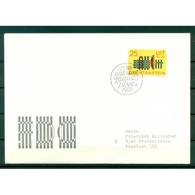 Liechtenstein 1965 - Y & T n. 404 - Union Internationale des Télécommunications Offre Exclusive