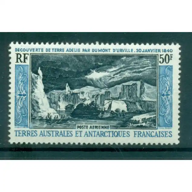 Offre Du Jour T.A.A.F. 1965 - Y & T  n. 8 poste aérienne - Découverte de la Terre Adélie (Michel n. 31)