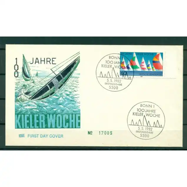 Allemagne  1982 - Y & T n.964 - Semaine de Kiel Acheter Direct