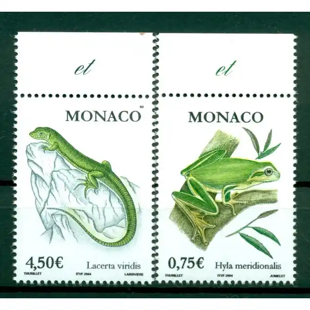Monaco 2004 - Y & T n. 2429/30 - Série courante Dernier Modèle