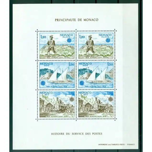 Offre Spéciale Monaco 1979 - Y & T feuillet n. 17 - Europa